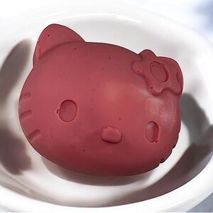 Wild cherry soap handmade 3x2in 4oz shea butter & oatmeal milk 100% plant based